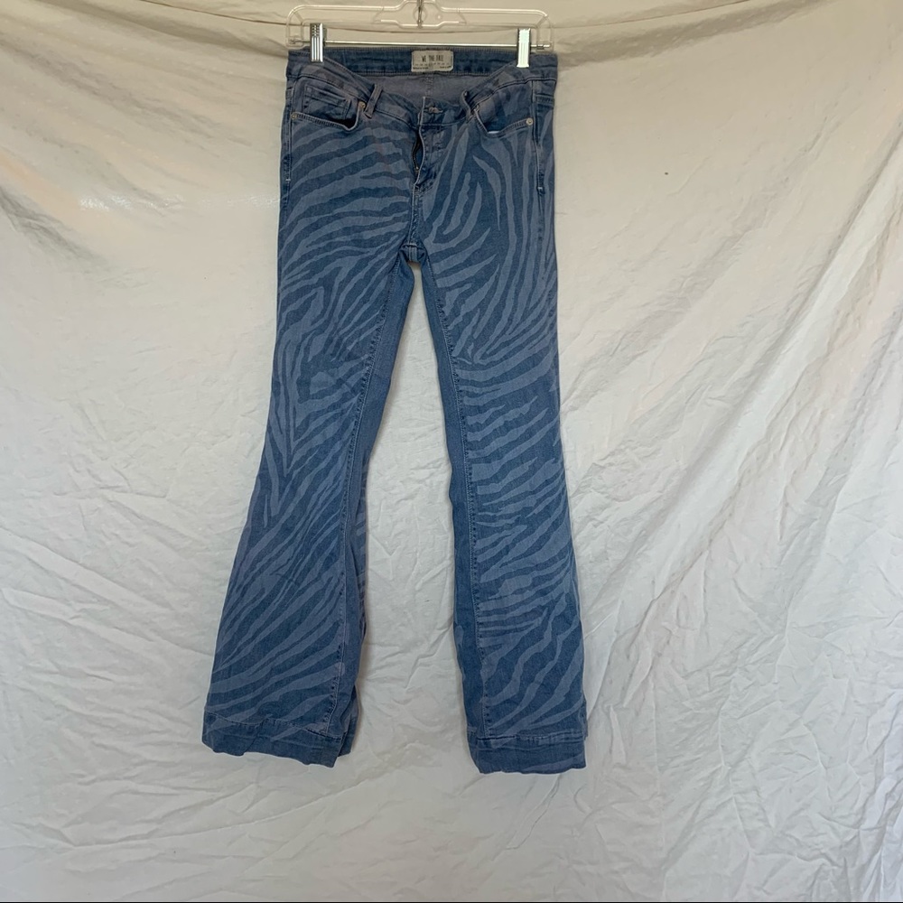 We the Free Zebra Flare Pants
